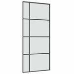 Casa si Gradina - Constructii - Usi interior, exterior si garaj - Usi garaj - Usa glisanta cu set feronerie, 90x205 cm, sticla ESG/aluminiu - Infinity.ro