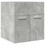 Casa si Gradina - Mobilier - Mobilier baie - Comode baie - Dulap de chiuveta baie, gri beton 41x38,5x46 cm lemn prelucrat - Infinity.ro