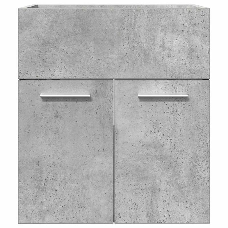 Casa si Gradina - Mobilier - Mobilier baie - Comode baie - Dulap de chiuveta baie, gri beton 41x38,5x46 cm lemn prelucrat - Infinity.ro