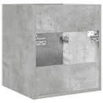 Casa si Gradina - Mobilier - Mobilier baie - Comode baie - Dulap de chiuveta baie, gri beton 41x38,5x46 cm lemn prelucrat - Infinity.ro
