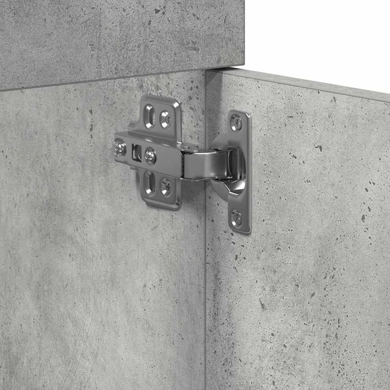 Casa si Gradina - Mobilier - Mobilier baie - Comode baie - Dulap de chiuveta baie, gri beton 41x38,5x46 cm lemn prelucrat - Infinity.ro