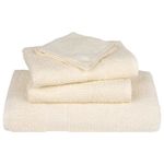 Casa si Gradina - Textile si covoare - Textile baie - Prosoape - Prosoape sauna 4 buc crem 80x200 cm 360 g/m2 100% bumbac - Infinity.ro