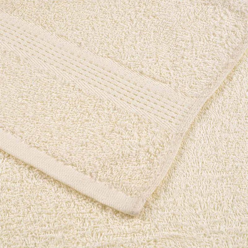 Casa si Gradina - Textile si covoare - Textile baie - Prosoape - Prosoape sauna 4 buc crem 80x200 cm 360 g/m2 100% bumbac - Infinity.ro