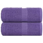 Casa si Gradina - Textile si covoare - Textile baie - Prosoape - Prosoape de sapun 2 buc Violet 30x30 cm 360 g/m² 100% bumbac - Infinity.ro