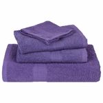 Casa si Gradina - Textile si covoare - Textile baie - Prosoape - Prosoape de sapun 2 buc Violet 30x30 cm 360 g/m² 100% bumbac - Infinity.ro