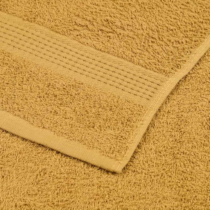 Casa si Gradina - Textile si covoare - Textile baie - Prosoape - Prosoape 2 buc Aur 100x200 cm 360 g/m² 100% bumbac - Infinity.ro