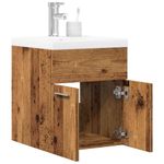 Casa si Gradina - Mobilier - Seturi de mobilier - Seturi baie - Set mobilier de baie, 2 piese, lemn vechi, lemn prelucrat - Infinity.ro