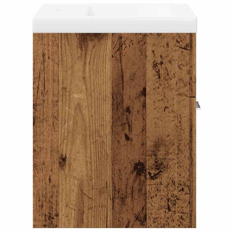 Casa si Gradina - Mobilier - Seturi de mobilier - Seturi baie - Set mobilier de baie, 2 piese, lemn vechi, lemn prelucrat - Infinity.ro