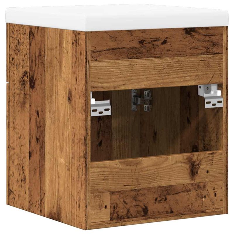 Casa si Gradina - Mobilier - Seturi de mobilier - Seturi baie - Set mobilier de baie, 2 piese, lemn vechi, lemn prelucrat - Infinity.ro
