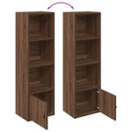 Casa si Gradina - Mobilier - Biblioteci si rafturi - Biblioteci - Biblioteca, stejar maro, 31x24x102 cm, lemn prelucrat - Infinity.ro
