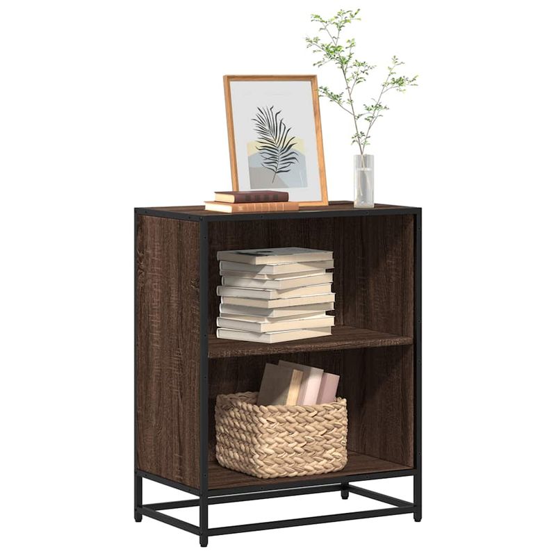 Casa si Gradina - Mobilier - Biblioteci si rafturi - Biblioteci - Biblioteca, stejar maro, 60x35x76 cm, lemn prelucrat - Infinity.ro