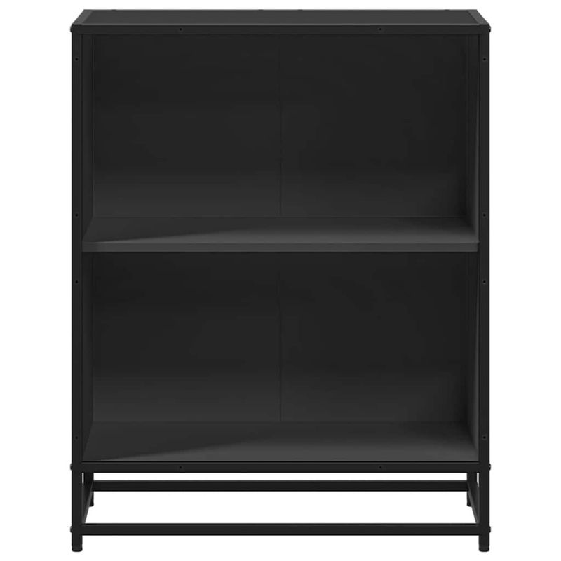 Casa si Gradina - Mobilier - Biblioteci si rafturi - Biblioteci - Dulap cu carti negru 60x35x76 cm lemn prelucrat - Infinity.ro