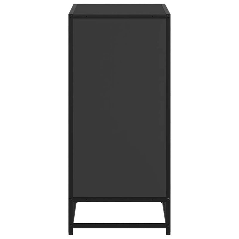 Casa si Gradina - Mobilier - Biblioteci si rafturi - Biblioteci - Dulap cu carti negru 60x35x76 cm lemn prelucrat - Infinity.ro
