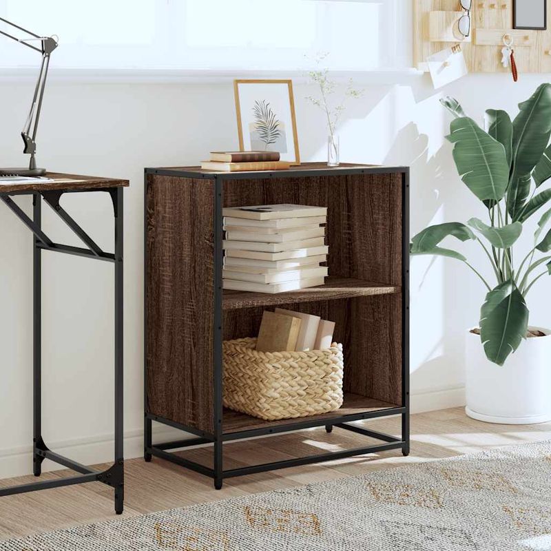 Casa si Gradina - Mobilier - Biblioteci si rafturi - Biblioteci - Biblioteca, stejar maro, 60x35x76 cm, lemn prelucrat - Infinity.ro