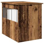 Petshop - Accesorii petshop - Culcusuri si custi - Custi interior si exterior - Mobilier lada pentru caini Lemn vechi 55x80x68cm Lemn prelucrat - Infinity.ro