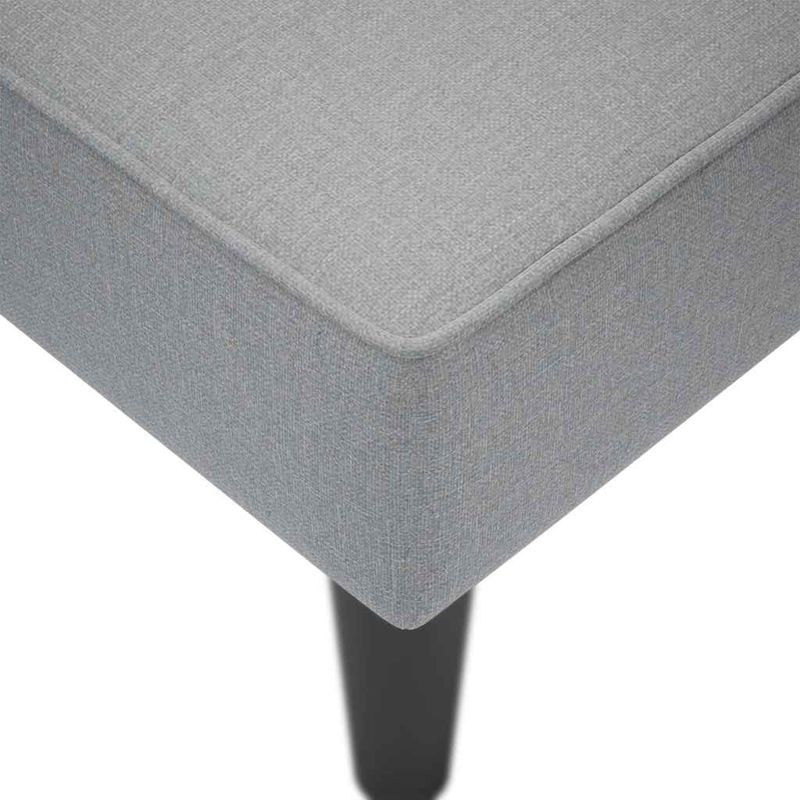 Casa si Gradina - Mobilier - Scaune si fotolii - Fotolii - Sezlong cu cotiera dreapta din material gri deschis - Infinity.ro