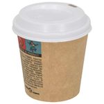 Casa si Gradina - Bucatarie si vesela - Cani si pahare - Cani si cesti - Capace pentru ceasca cafea hartie 4oz 1000 buc plastic alb - Infinity.ro