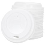 Casa si Gradina - Bucatarie si vesela - Cani si pahare - Cani si cesti - Capace pentru ceasca cafea hartie 4oz 1000 buc plastic alb - Infinity.ro