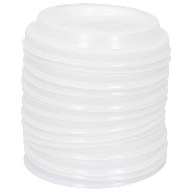 Casa si Gradina - Bucatarie si vesela - Cani si pahare - Cani si cesti - Capace pentru ceasca cafea hartie 4oz 1000 buc plastic alb - Infinity.ro