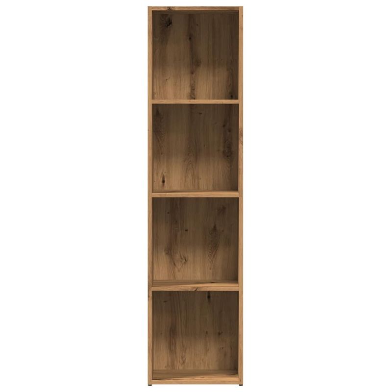 Casa si Gradina - Mobilier - Biblioteci si rafturi - Biblioteci - Biblioteca, stejar artizanal, 36x30x143 cm, lemn prelucrat - Infinity.ro