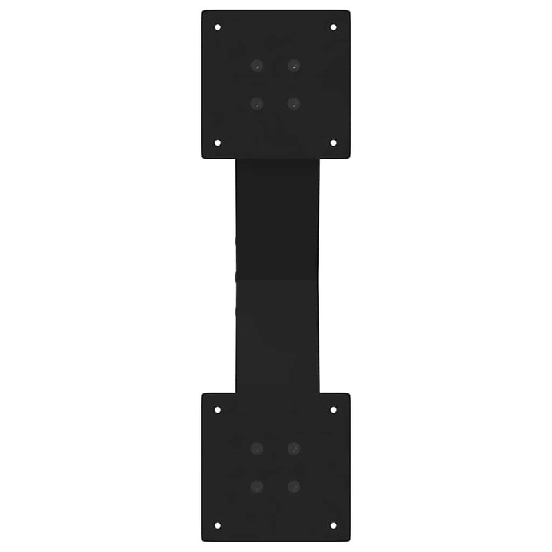 Casa si Gradina - Mobilier - Feronerie si accesorii mobila - Picioare masuta cafea in forma X, 2 buc Negru 50x(30-31) cm Otel, mărime 50x(30-31) cm (80 mm) - Infinity.ro