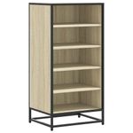 Casa si Gradina - Mobilier - Organizare si depozitare - Organizator incaltaminte - Suport pantofi Stejar Sonoma 48x38x97,5 cm Lemn prelucrat - Infinity.ro