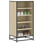 Casa si Gradina - Mobilier - Organizare si depozitare - Organizator incaltaminte - Suport pantofi Stejar Sonoma 48x38x97,5 cm Lemn prelucrat - Infinity.ro