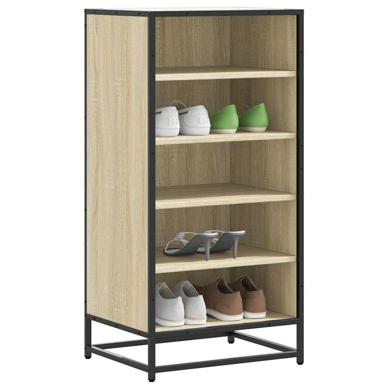 Casa si Gradina - Mobilier - Organizare si depozitare - Organizator incaltaminte - Suport pantofi Stejar Sonoma 48x38x97,5 cm Lemn prelucrat - Infinity.ro