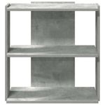 Casa si Gradina - Mobilier - Biblioteci si rafturi - Biblioteci - Biblioteca cu 3 niveluri gri beton 60x30x60 cm lemn - Infinity.ro