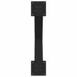 Casa si Gradina - Mobilier - Feronerie si accesorii mobila - Picioare pentru masa in forma X 3 buc Negru 70x(72-73) cm Otel - Infinity.ro