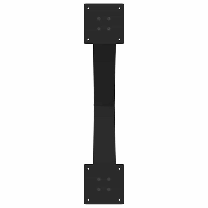 Casa si Gradina - Mobilier - Feronerie si accesorii mobila - Picioare pentru masa in forma X 3 buc Negru 70x(72-73) cm Otel - Infinity.ro