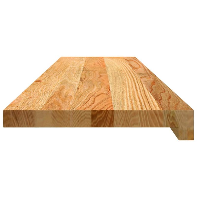 Casa si Gradina - Constructii - Scari si accesorii interioare - Accesorii scari interioare - Trepte de scara 8 buc maro deschis lemn masiv de stejar, mărime 100x30x2 cm - Infinity.ro