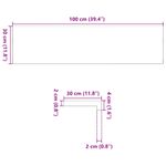 Casa si Gradina - Constructii - Scari si accesorii interioare - Accesorii scari interioare - Trepte de scara 8 buc maro deschis lemn masiv de stejar, mărime 100x30x2 cm - Infinity.ro