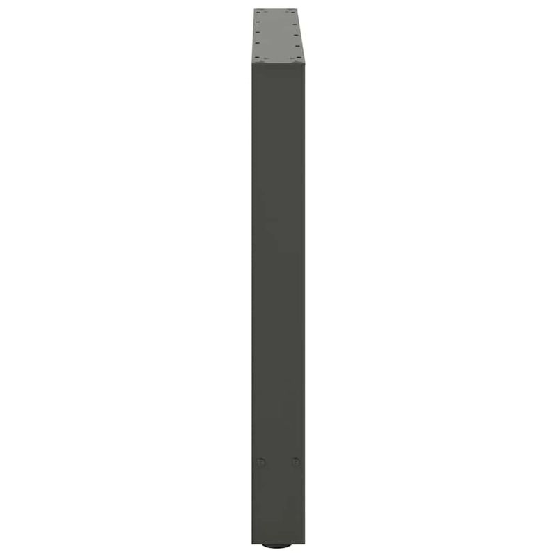 Casa si Gradina - Mobilier - Feronerie si accesorii mobila - Picioare masuta de cafea Antracit 2 buc 70x(72-73) cm Otel - Infinity.ro
