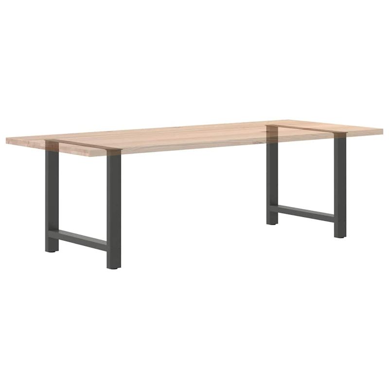 Casa si Gradina - Mobilier - Feronerie si accesorii mobila - Picioare masuta de cafea Antracit 2 buc 70x(72-73) cm Otel - Infinity.ro