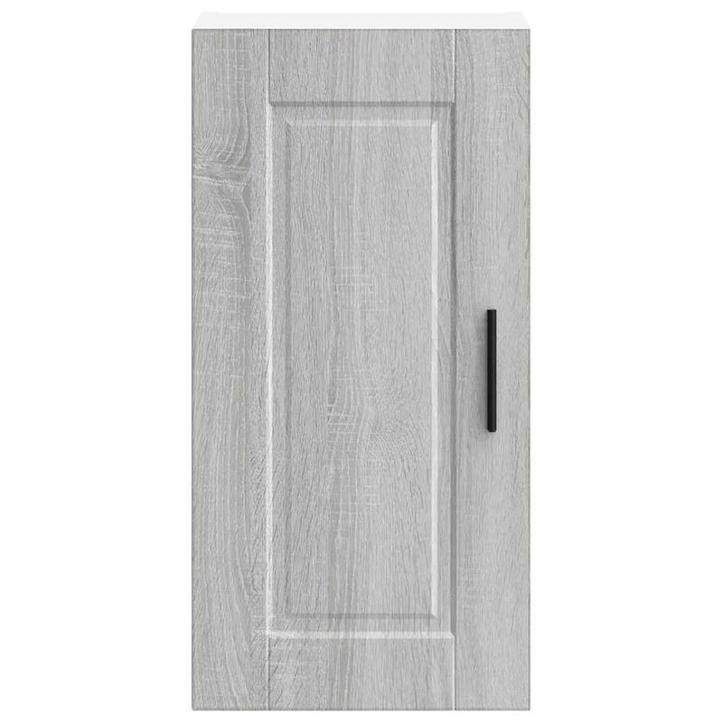 Casa si Gradina - Mobilier - Comode si corpuri - Corpuri bucatarie - Dulap de bucatarie "Porto" din lemn prelucrat Sonoma gri, model 1x dulap de perete (1 ușă), mărime 30x31x60 cm - Infinity.ro