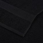 Casa si Gradina - Textile si covoare - Textile baie - Prosoape - Prosoape 4 buc Negru 100x200 cm 360 g/m² 100% bumbac - Infinity.ro