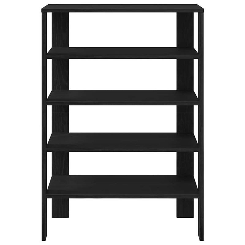 Casa si Gradina - Mobilier - Organizare si depozitare - Organizator incaltaminte - Suport pentru pantofi negru 61x32x87,5 cm Lemn prelucrat - Infinity.ro