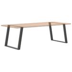 Casa si Gradina - Mobilier - Feronerie si accesorii mobila - Picioare pentru masa in forma de U, 2 buc Antracit Otel, mărime 100x(72-73) cm - Infinity.ro