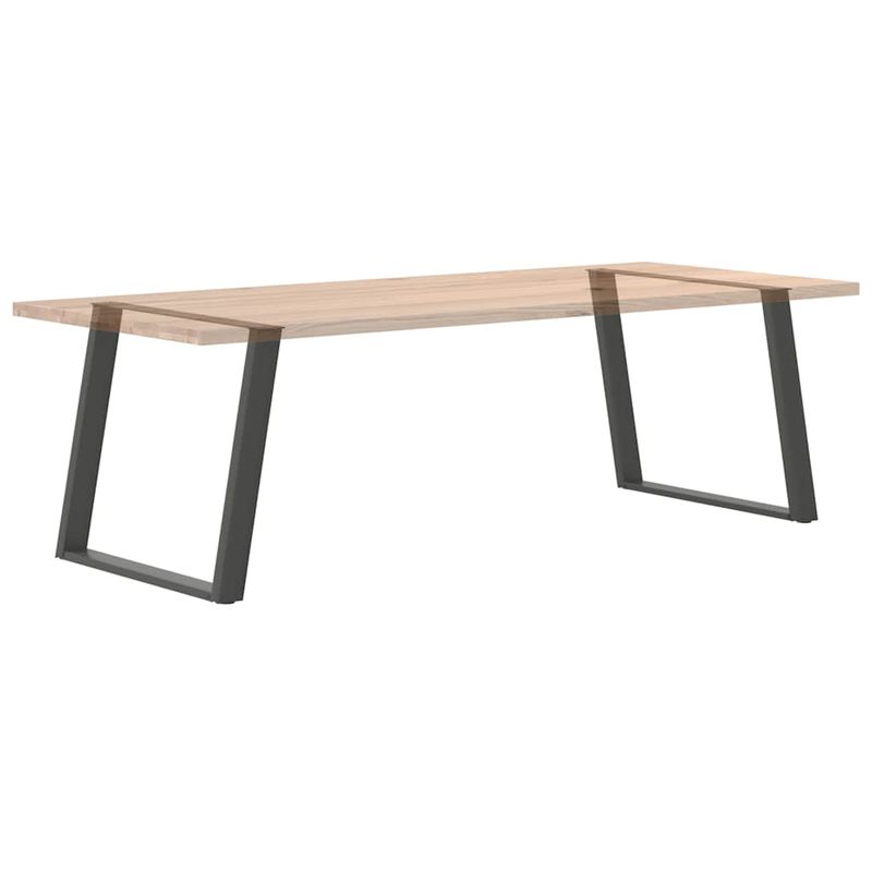 Casa si Gradina - Mobilier - Feronerie si accesorii mobila - Picioare pentru masa in forma de U, 2 buc Antracit Otel, mărime 100x(72-73) cm - Infinity.ro