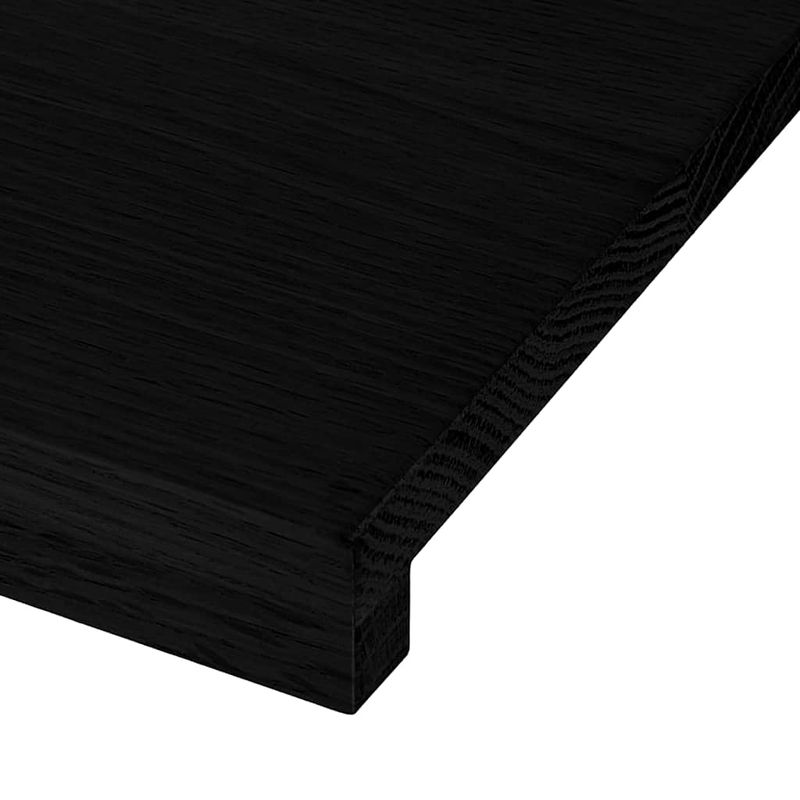 Casa si Gradina - Constructii - Scari si accesorii interioare - Accesorii scari interioare - Trepte de scara 4 buc maro inchis lemn masiv de stejar, mărime 80x25x2 cm - Infinity.ro