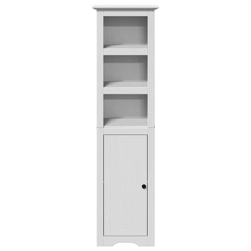 Casa si Gradina - Mobilier - Mobilier baie - Comode baie - Dulap de baie „BODO” Alb 44x30x160 cm - Infinity.ro