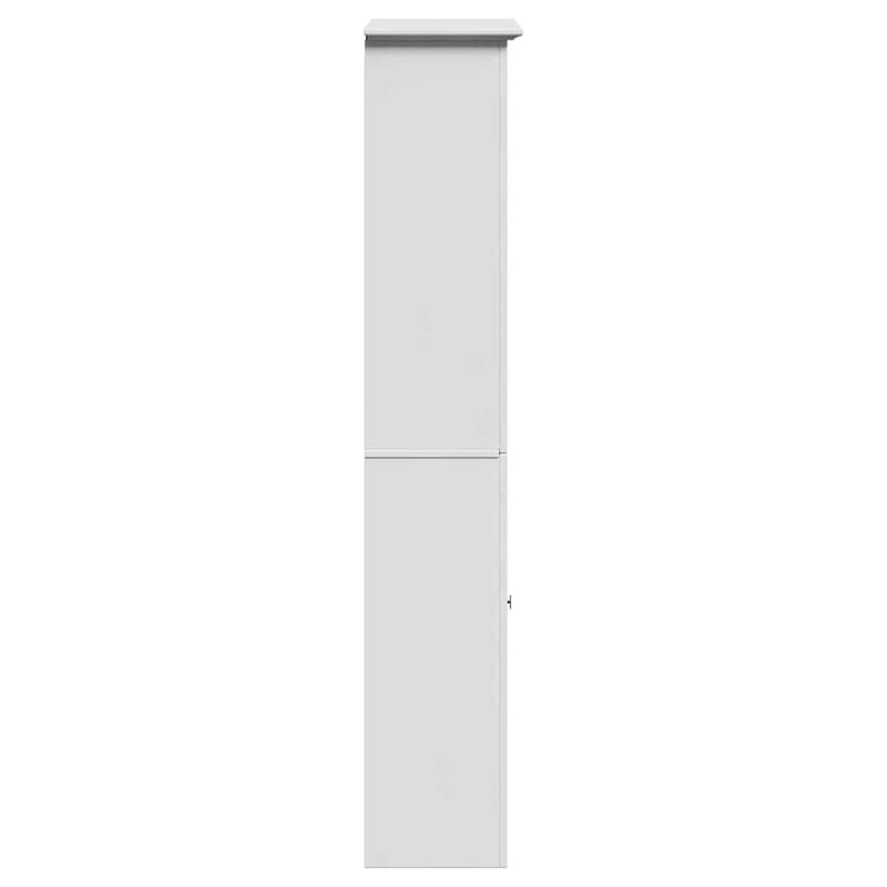 Casa si Gradina - Mobilier - Mobilier baie - Comode baie - Dulap de baie „BODO” Alb 44x30x160 cm - Infinity.ro