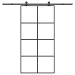 Casa si Gradina - Constructii - Usi interior, exterior si garaj - Usi garaj - Usa glisanta cu set feronerie 102,5x205 cm sticla ESG/aluminiu - Infinity.ro