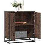Casa si Gradina - Mobilier - Comode si corpuri - Comode - Bufeta Stejar maro 68x35x76 cm Lemn prelucrat - Infinity.ro