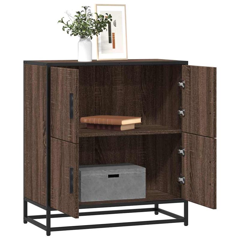 Casa si Gradina - Mobilier - Comode si corpuri - Comode - Bufeta Stejar maro 68x35x76 cm Lemn prelucrat - Infinity.ro
