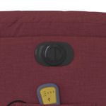 Ingrijire personala si Cosmetice - Sanatate si wellness - Articole wellness - Fotolii de masaj - Fotoliu electric de masaj rabatabil, rosu vin, textil - Infinity.ro