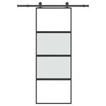 Casa si Gradina - Constructii - Usi interior, exterior si garaj - Usi interior - Usa glisanta cu set de feronerie sticla temperata si aluminiu - Infinity.ro