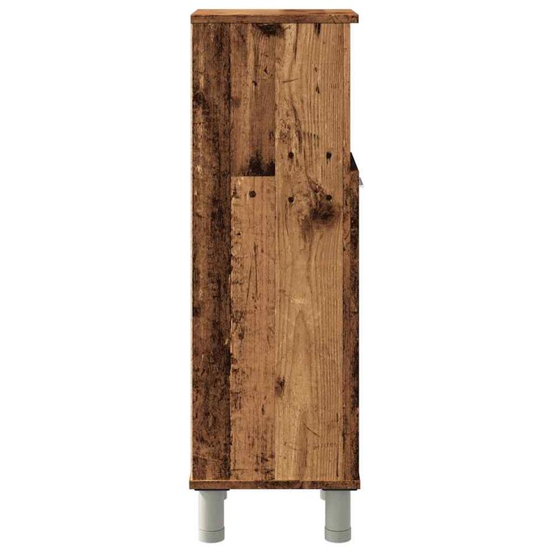 Casa si Gradina - Mobilier - Mobilier baie - Comode baie - Dulap de baie, lemn vechi, 30x30x95 cm, PAL - Infinity.ro