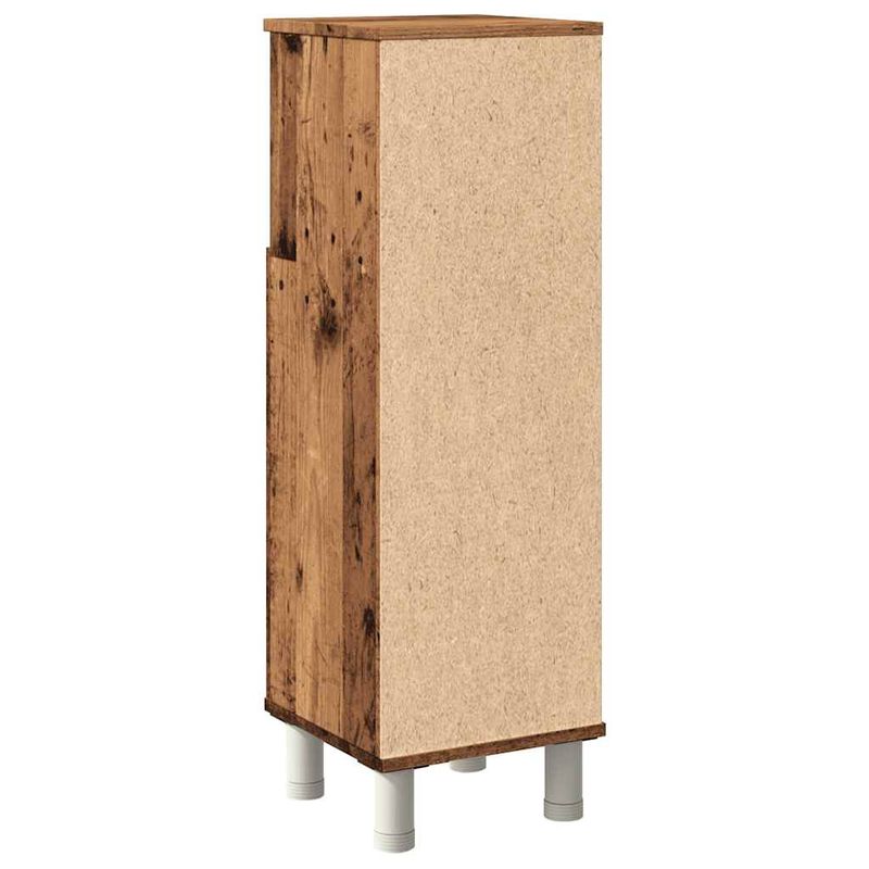 Casa si Gradina - Mobilier - Mobilier baie - Comode baie - Dulap de baie, lemn vechi, 30x30x95 cm, PAL - Infinity.ro